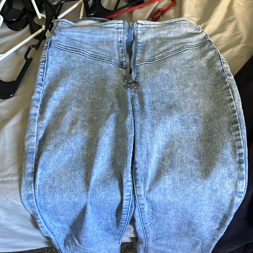 Faded jeggings